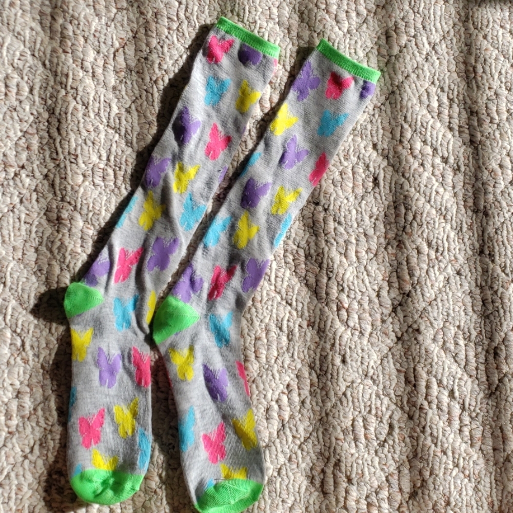 Brand New Butterfly Socks